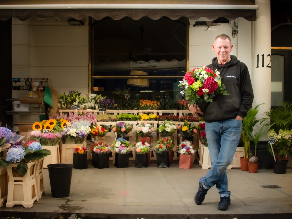 A Bayswater Portrait: Chris Peart Flower&nbsp;Seller